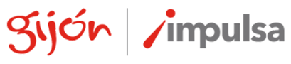 Logotipo del Ayuntamiento de Gijón y Gijón Impulsa